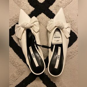 Zara Mules 6.5 37 NWT